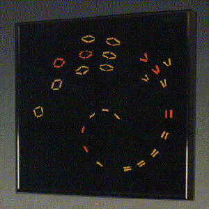 Vortex Art Wall clock by ChronoArt, 1990
